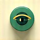 Ein Icon mit einem Auge und einem Schloss, das Zugriffskontrollen symbolisiert