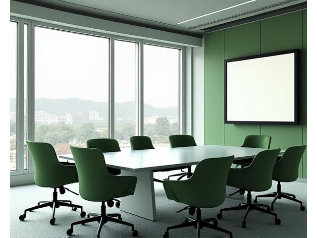 Modern ausgestatteter Konferenzraum