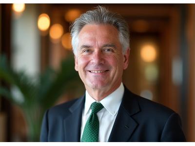 Porträt von Herrn Thomas Meier, Hoteldirektor des Alpenblick Hotels