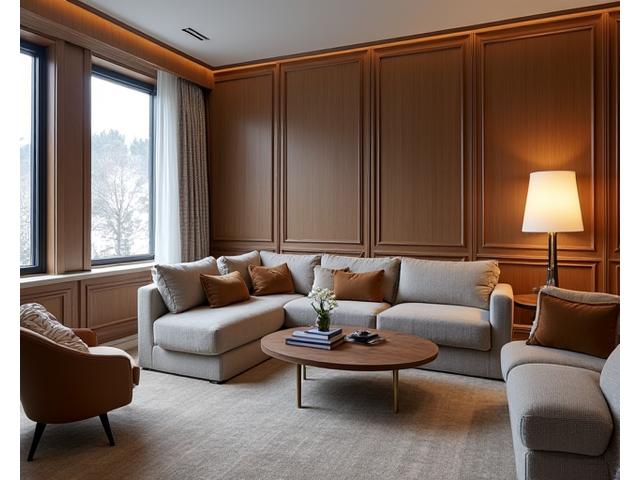 Luxuriöse Deluxe Suite mit separatem Wohnzimmer und hochwertiger Einrichtung
